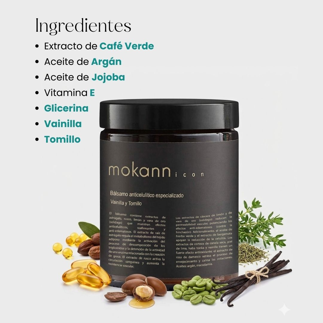 Bálsamo Especialista Anticelulítico de Vainilla y Tomillo