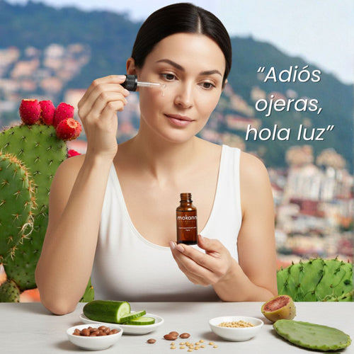 Sérum liposomal para ojos de pepino con ácido hialurónico