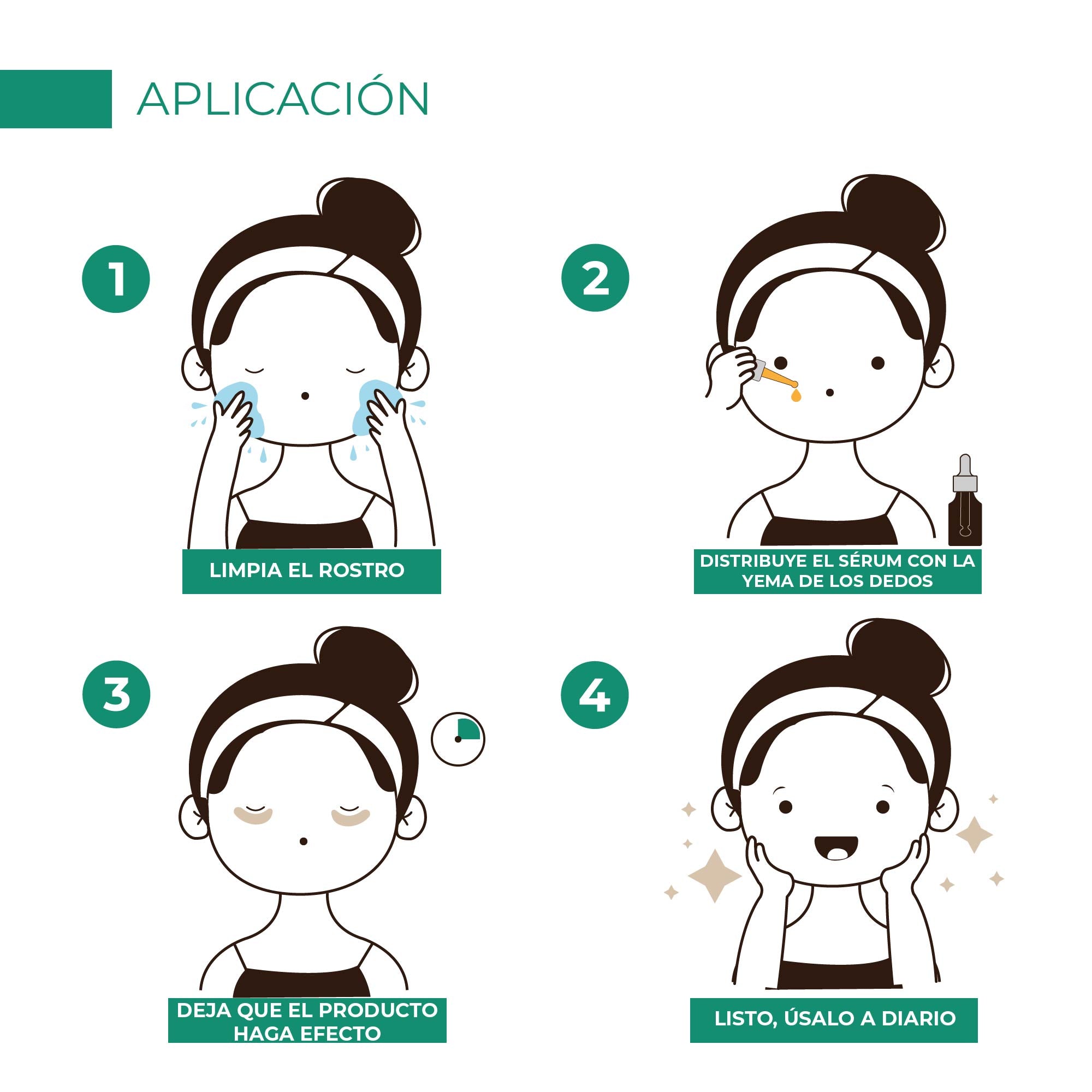 Sérum liposomal para ojos de pepino con ácido hialurónico de 12 ml