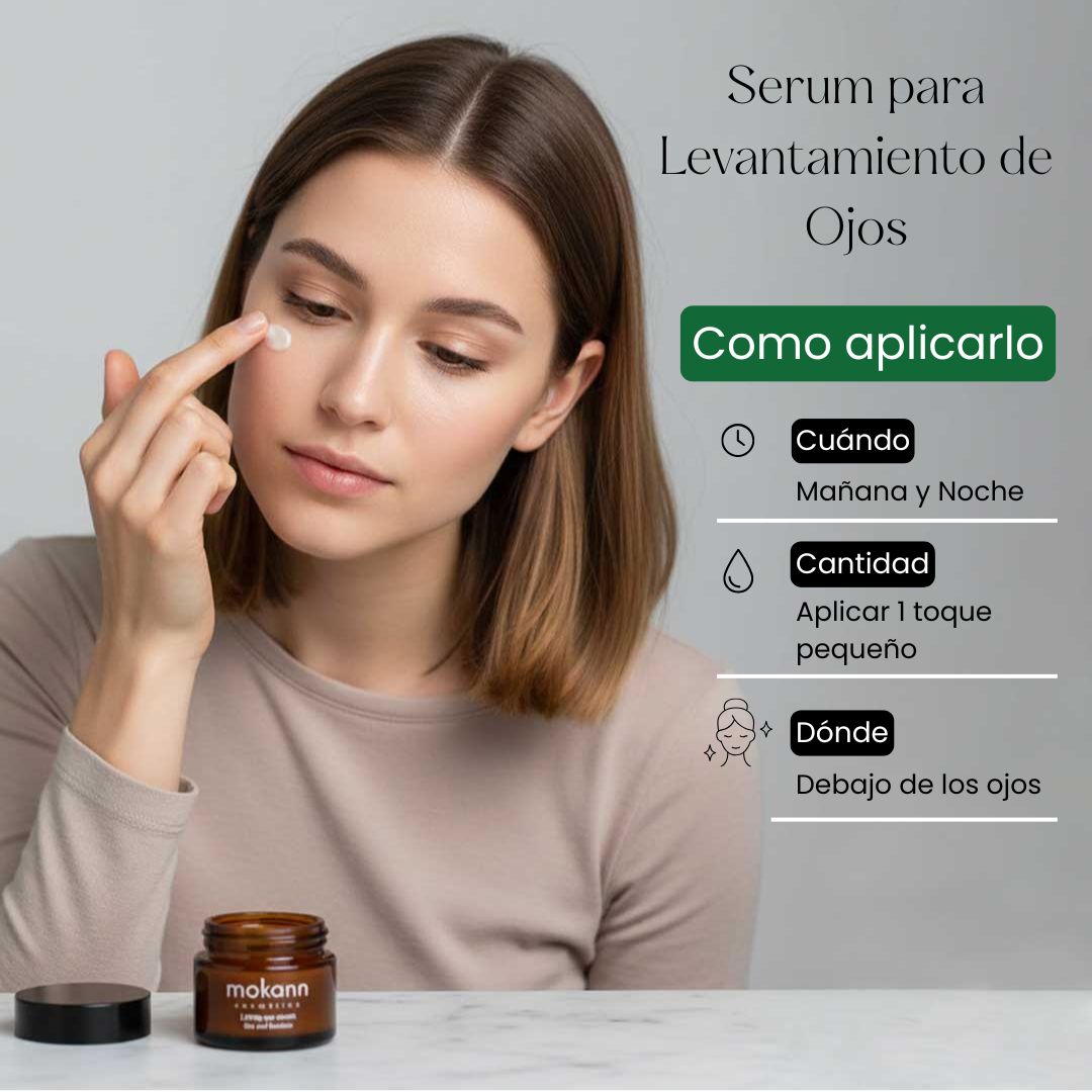 Serum para Levantamiento de Ojos con Avena y Bambú