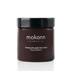 Crema Facial Reafirmante Antiedad de Rosa y Arándano.