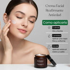 Crema Facial Reafirmante Antiedad de Rosa y Arándano.