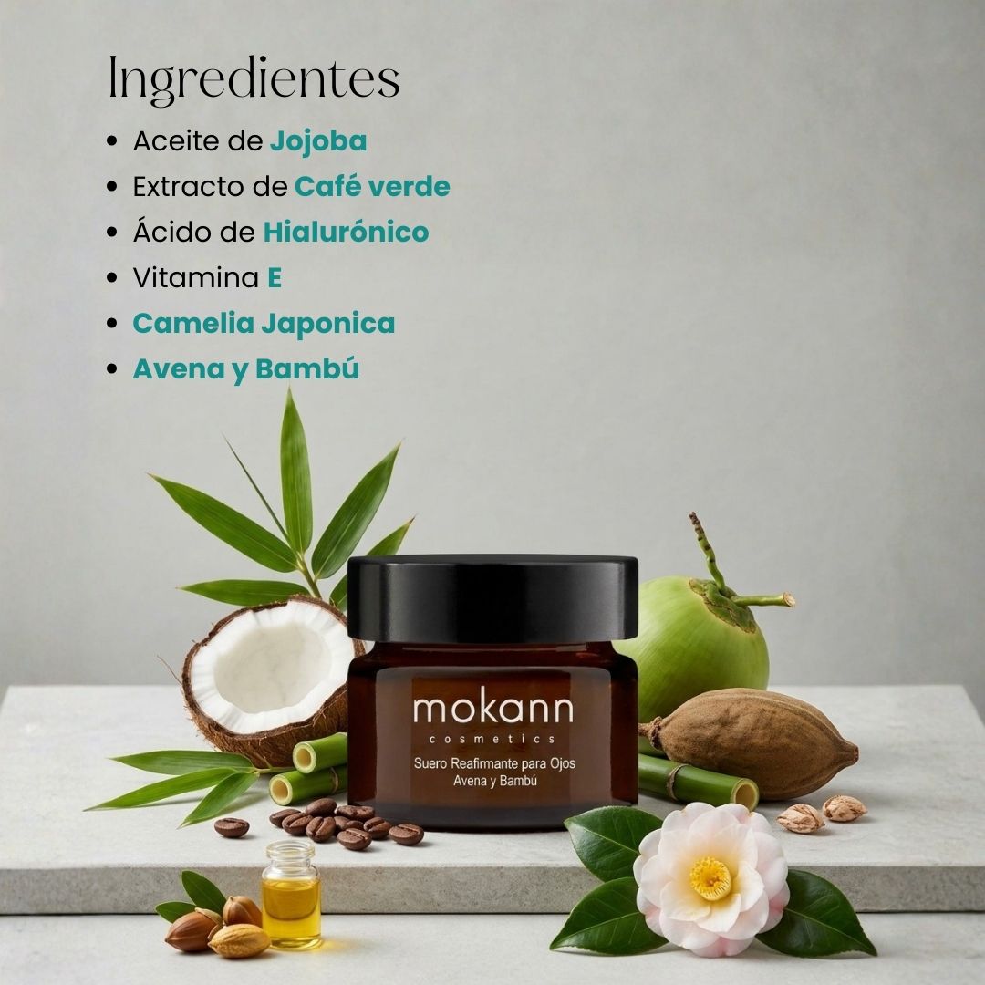 Serum para Levantamiento de Ojos con Avena y Bambú