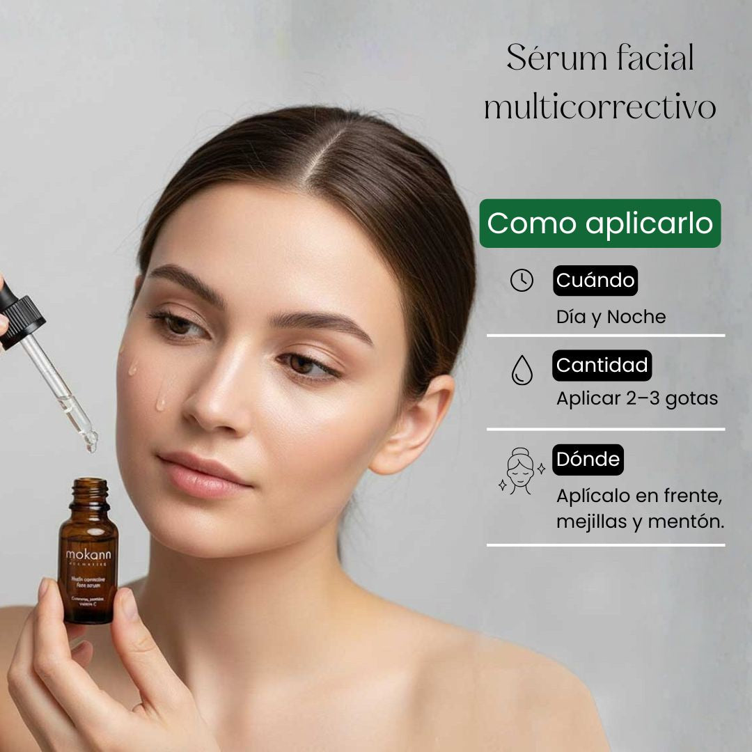 Nuevo sérum facial multicorrectivo
