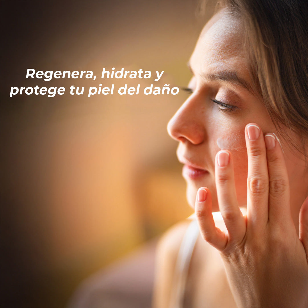 Crema facial regeneradora antipolución frambuesa
