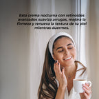 Crema Facial Antiarrugas 0,5% H10 Retinol &amp; HPR Retinoid con Rosa y Arándano 60ml