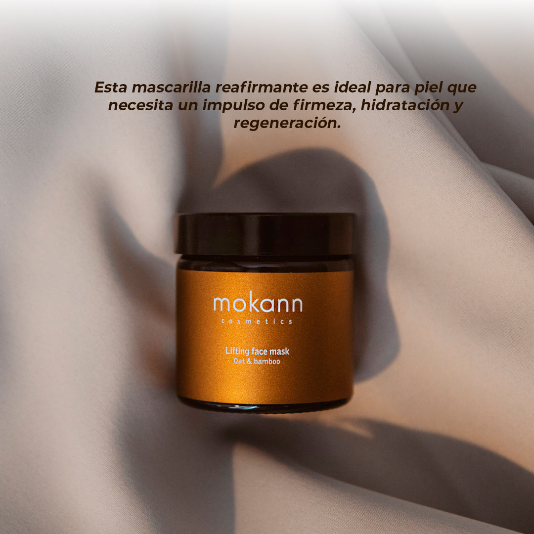 Mascarilla Facial Lifting con Avena y Bambú