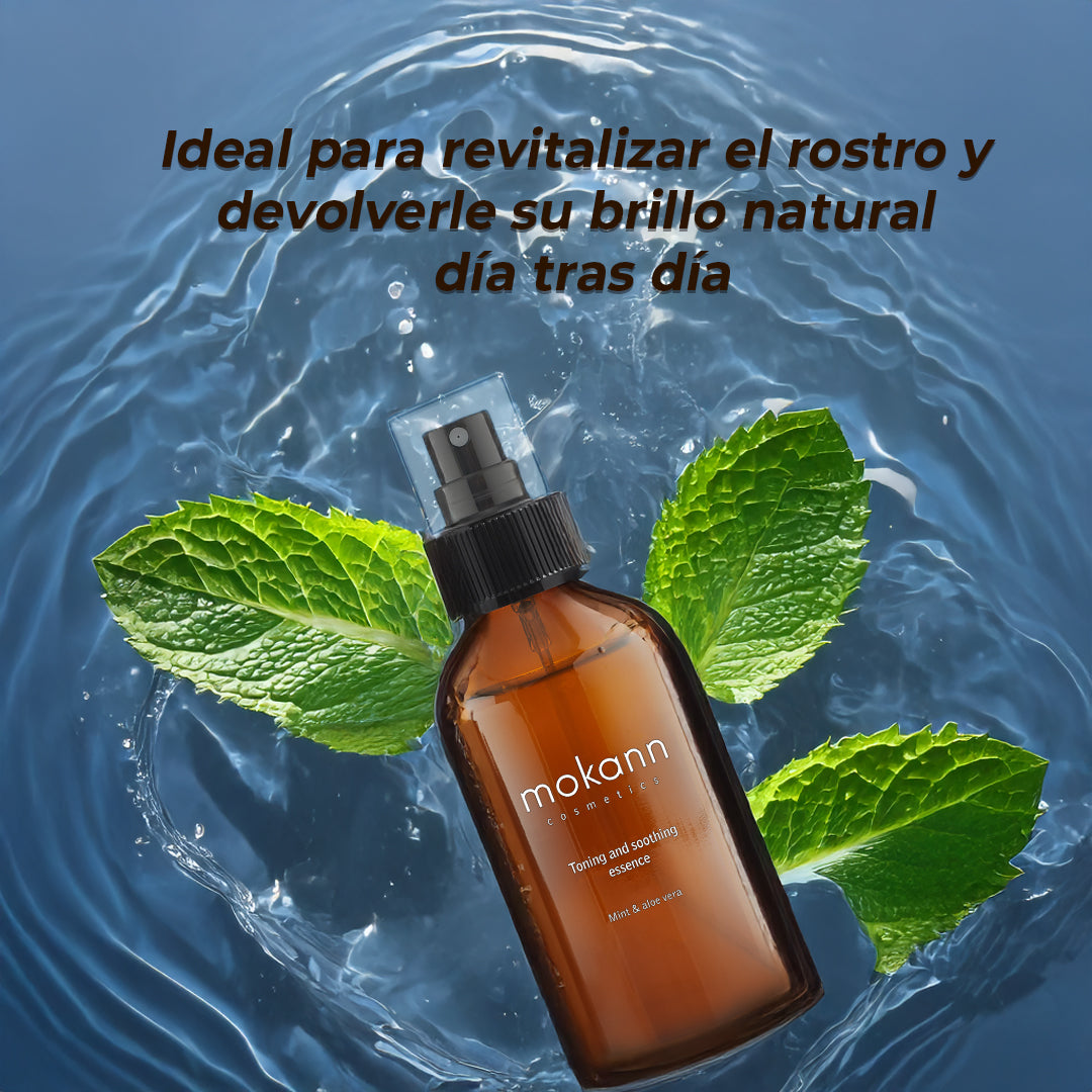 Esencia Tonificante y Calmante Menta y Aloe Vera