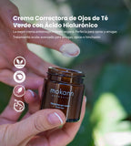 Crema Correctora de Ojos de Té Verde con Ácido Hialurónico