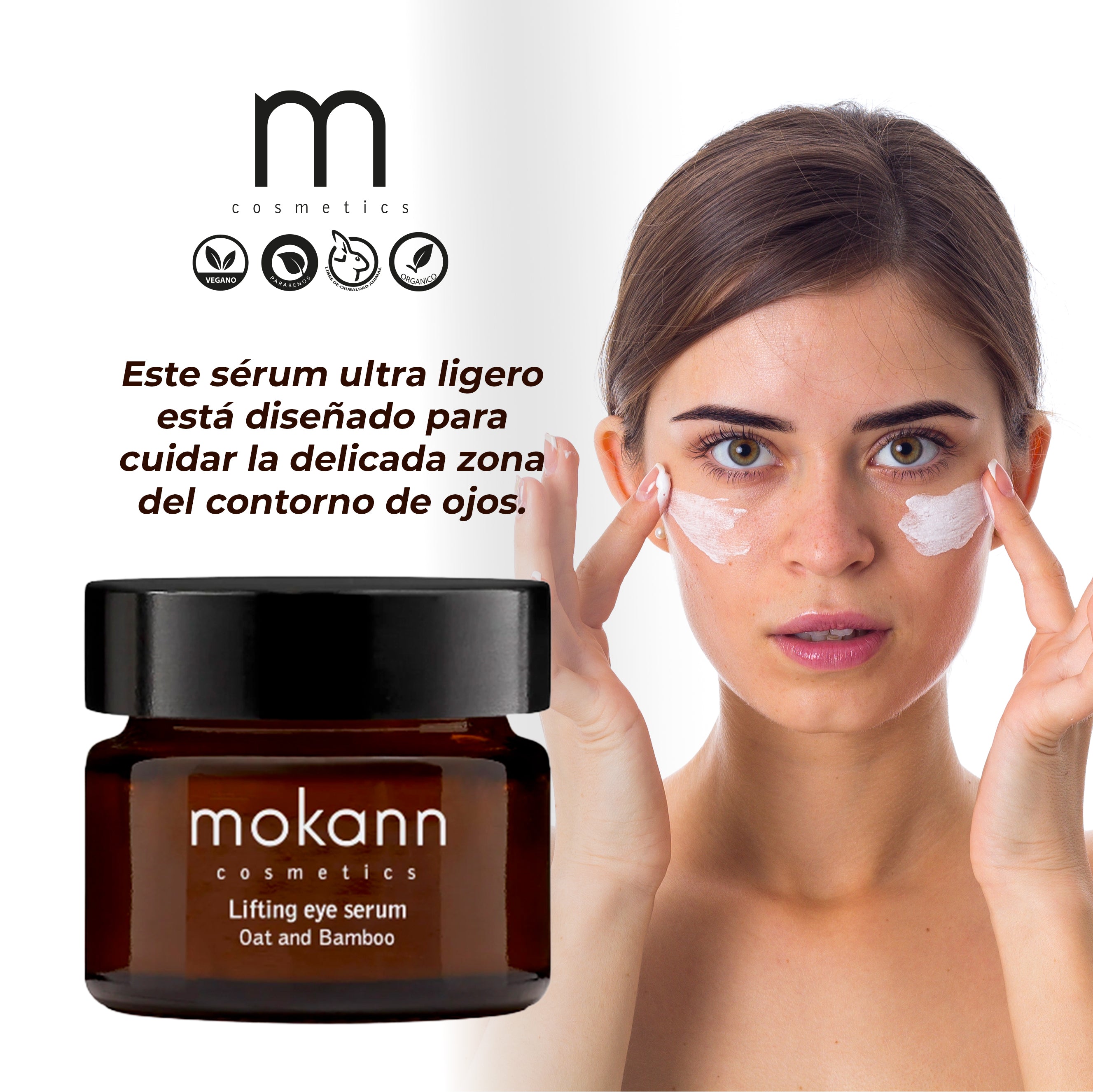 Serum para Levantamiento de Ojos con Avena y Bambú