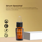 Sérum liposomal para ojos de pepino con ácido hialurónico de 12 ml