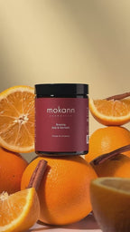 Bálsamo Bronceador para Cuerpo y Rostro de Naranja y Canela.
